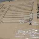 WAOWAO Baby Gate 52.76-62.2" Extra Wide Pressure Mounted Walk Through Swing Auto Close Safety Black Metal Toddler Kids Child Dog Pet Puppy for Stairs,Doorways,Kitchen (52.8-61.8"/134.11-156.97cm)