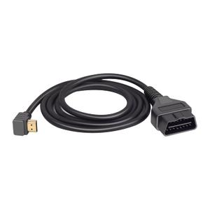 for SCT X4 Cable, OBD2 Cable Compatible with Xcalibrator X4 Model Tuner Scanner, Works Perfectly on Ford Vehicles (Replace #7011U-08, Black)