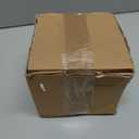 ONTUBE Garlic Keeper with Lid, Ceramic Garlic Holder Storage, Garlic Container for Kitchen, Garlic Saver to Keep Your Garlic Cloves Fresh Longer 4.7-Inch, White