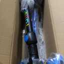 TONBUX Kids Scooter for Age 3-12, Toddler Scooter with 4 Adjustable Heights, Light Up 3-Wheels Scooter, Shock Absorption Design, Lean to Steer, Balance Training Scooter for Kids (Blue)