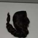 Black Brown Long Braid Witch Wig for Women Halloween Costume Party Wig