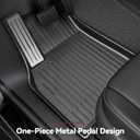 OEDRO Tesla Model Y Juniper Floor Mats 2025 2026 Custom Fit All-Weather TPE Model Y Juniper Back Seat Protector, Cargo Liner, Trunk & Interior Model Y Accessories