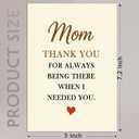 3 x Cheerin Sweet Birthday Cards for Mom – Thank You Card for Mum with Envelope from Daughter and Son – Heartfelt Appreciation Mother's Day Cards for Stepmom, Grandma, or Mother Figures 5x7