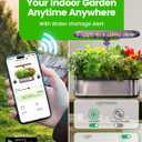 LETPOT LPH-SE Hydroponics Growing System, 12 Pods Smart Herb Garden Kit Indoor, Indoor Garden, APP & WiFi Controlled, with 24W Growing LED, 5.5L Water Tank, Pump System, Automatic Timer