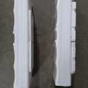 52.76" Tall Narrow Bathroom Storage Cabinet with Doors and Adjustable Shelves Plastic Slim Bathroom Storage Organizers Small Space Saver for Laundry Room Dorm Kitchen Quick Assembly, White