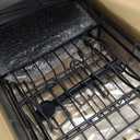 7 code Large Dish Drying Rack for Kitchen Counter, Detachable Large Capacity Dish Drainer Organizer, 2-Tier Dish Racks with Utensil Holder, Black