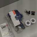 Perco Lite 1 Line Price Gun with Price-Marking Labels Kit  Includes 5,000 Blank White Labels, 1 Gun Clip, 2 Ink Rollers  1 Ink Roll & Labels Preloaded  Ideal for Retail Pricing, Inventory, and More