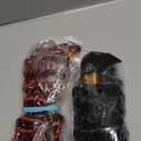 Eerya Long Curly Braiding Hair 18 Inch 2 Packs Burgundy Ocean Wave Crochet Hair for Black Women Deep Wave Braiding Hair for Boho Braids (18 inch, BUG)