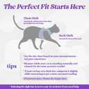 rabbitgoo Cat Harness and Leash Set for Walking Escape Proof, Adjustable Soft Kittens Vest with Reflective Strip for Cats, Comfortable Outdoor Vest, Purple, M