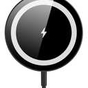 For Mag-Safe Charger, Magnetic Wireless Charger Made for iPhone 17/17 Pro/17 Pro Max/Air/16/15/14/13/12 Series, Mag Safe Charging Pad for AirPods Pro 3 2 (Black)