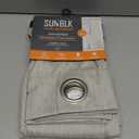 SunBlk Total Blackout Grommet 1 Panel 52 in x 84 in