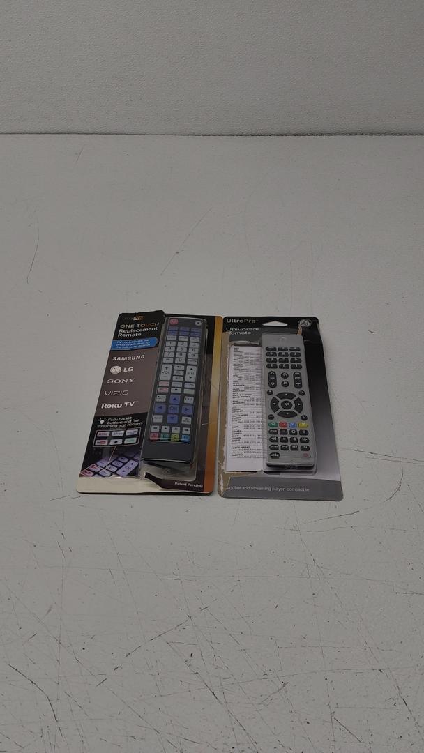 GE Universal Remote Control & UltraPro Backlit OneTouch Universal Remote Control,