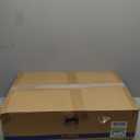 Double Decker Wagon 320L Large Capacity 400LBS Collapsible Sports Utility Cart with Big Wheels, Double Extended Tailgate Heavy Duty Folding Wagon Cart for Groceries, Camping, Outdoor (Black)