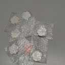 BENECREAT 7Pcs 7 Colors Cherry Blossom Porcelain Brush Holder Rest, Japanese Style Ceramic Paint Brush Pen Holders for Oriental Art Supply Painting Brushes, 1.8inch