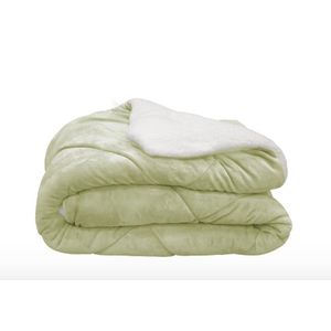 John's essential duvet cover 68" x 88" - green 