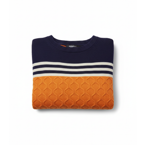 ZEAGOO Womens Sweaters Long Sleeve Tops Crew Neck Knit Pullover Sweaters Fall Fashion 2026 Dressy Casual Basic Clothes (Small, Colorblock 229)