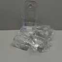 MaxGear 6 Pack Acrylic Brochure Holder, Trifold 4 inches Wide Plastic Literature Holder For Pamphlets, Flyers, Rack Cards, Wall Mount Clear Countertop Organizer Display Stand, Office or Home Use