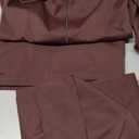 OVESPORT 2 Piece Workout Sets for Women Full Zip Workout Jackets and Seamless Leggings Outfits, S