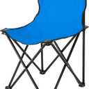 ZONEMEL Portable Sauna Chair, Fast Folding, Ideal for Sauna, Fishing, Lightweight Compact Backpack Chairs, Bule