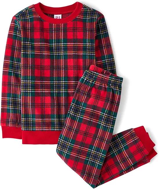 The Children's Place Baby and Family Matching Fleece Holiday Pajama Set OEKO-TEX STANDARD,  XL