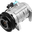 SCITOO AC Compressor with Clutch 2000-2007 for Chrysler Town & Country for Voyager for Dodge Caravan for Grand Caravan for Plymouth Grand Voyager for Voyager 3.3L 3.8L 5005441AD 5005440AA CO29001C