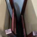 Linon Keira Pad Back Folding Bar Stool, Bar Height