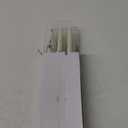 Homemory 6 Pcs Waxy Flameless Taper Candles with Remote, Flickering Battery Operated Candlesticks, Led Fake Candles Tall Candle for Home, Wedding, Party, Ivory, 9.6 inches