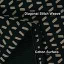 OJIA Washable Rugs 3x5 Braided Entryway Rugs Indoor Outdoor Rug Cotton Hand-Woven Throw Rug Front Door Rug Black Area Rug Farmhouse Kitchen Rugs Entry Rug Door Mats Entrance Rugs for Bedroom Porch