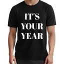 Men's Graphic T-Shirts Short Sleeve Crewneck Tees Fishing T-Shirt Funny Bass Fish Dad T-Shirt (1004) (L)
