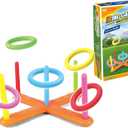 Ring toss Game for Kids Outdoor, Yard Toss Game for Kids & Family - Ring Toss Games, Indoor and Outdoor Sports Toys, Beach Toys, Swimming Pool Toy, Children's Birthday Gift.