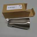 Tub Spout with Diverter – Slip-Fit Bathtub Faucet Spout Replacement, 1/ 2” Copper Pipe Connection, Easy to Install, Universal for Bathroom Shower (Brushed Nickel)