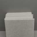 12 Pack Self-Adhesive Acoustic Panels, 12" X 12" X 0.4" High-Density Polyester Sound Proof Foam Panels for Walls, Soundproof Wall Panels for Home & Office (White)