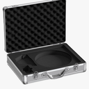 Starlink Mini Case, Aluminum Alloy Travel Suticase with Precision Form for Starlink Mini Dish, Kickstand, Pipe Adapter and Accessories