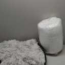 Calming Donut Pet Bed with Extra Large Thick Orthopedic Foam Cooling Gel Dog Bed XXL Waterproof Cover with Removable Washable, Giant Plush Comfort Couch for Anxiety Old Fluffy Friends Joints, Grey