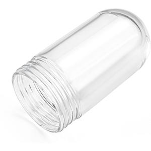 L10-X007 Glass Light Bulb Cover for Walk-in Refrigerators and Hood Bulbs 31900, Shatter Proof Glass Light Globe Cover Replacement for Kitchen, Outdoor and Commercial Light Fixture