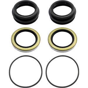 6PCS Rear Axle Seal Kit for Inner & Outer Rear Wheel Compatible with Early Toyota4Runner,Pickups,T100,Tacoma & Tundra,Replace #90313-48001 90301-88077 90310-50006 90310-50001 90310-50005