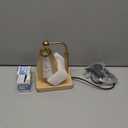 Candle Warmer Lamp - Electric Candle Warmer with Timer, Adjustable Height & Brightness, 2 Replacement Bulbs,  Perfect for Jar Candles, Kitchen, Living Room, Bedroom (Gold)