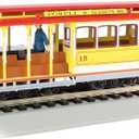 Cable Car with Grip Man - Maroon & Tan - HO Scale
