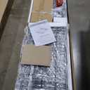 King Size Bed Frame with 4 Storage Drawers, LED Platform Bed with Headboard, Built in Charging Station, Noise-Free, Metal Support Base, No Box Spring Needed, Gray (Grey)