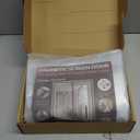 Amylove Zipper 48 x 87 Inch Dust Barrier Kit Green Edged Temporary Construction Door Barrier 4 x 7.25 ft Reusable Plastic Curtain Cover Containment Doorway Wall Screen Sheeting for Bathroom Hallway