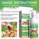 Batana Hair Oil Spray, Promoting Hair Growth, Strengthening Hair | Repairing Frizzy Split Ends, Light & Non-Greasy - for Most Hair Types - 60ML,  BBD:01/05/2028