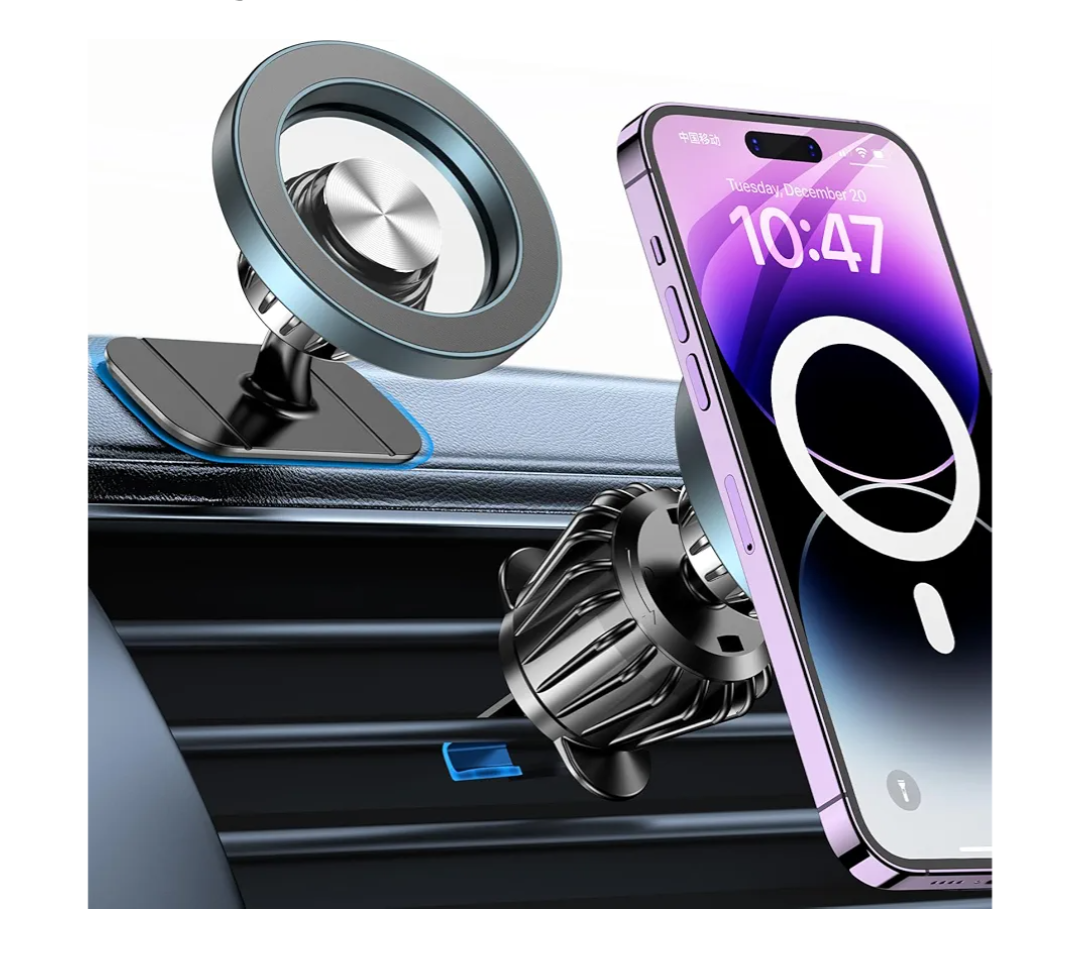 Kaistyle for Magsafe Car Mount【20 Strong Magnets】Magnetic Phone Holder for Car Phone Holder Mount Dash Mounted Holders Cell Phone Holders for Your Car Accessories for Women Men for iPhone 17-14