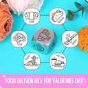 9 x Valentines Day for Him Gifts, Men Gifts for Him Valentines Day, Anniversary for Couple Boyfriend Husband Gift, Funny Date Night Dice for Men Couple, Birthday Wedding Gift