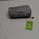 ATEPA Inflatable Stadium Seat Cushion, Self-Inflating Memory Foam Stadium Seats Bleacher Seat Chair Cushion Pad for Airplane Travel Backpacking Sports Events (1 Pack Grey)