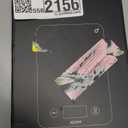 Noom Digital Kitchen Scale: Accurate Precision, LCD Display for Clarity, Stylish Black, Blue, or Off-White. Battery Included for Seamless Operation. (Black)