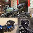 Motorcycle Tail Bag,Seat Bag,Dual Use Waterproof Helmet Bag for Motorbike - with One Extra Motorcycle Cargo Net