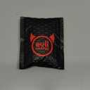 EVIL ENERGY 8AN Straight Push Lock Hose Fitting End Black 2PCS
