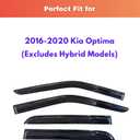 Rain Guards Window Visors for 2016-2020 Kia Optima