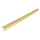 Stair Nosing, Stair Edge Protector, 48" Long Stair Nose Molding - Gold Finish - 48"