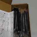 Ravinte 10 Pack Matte Black Cabinet Pulls, 5 Inch (128mm) Hole Center Slim Kitchen Handles, Square Drawer Pulls for Cabinets & Cupboards, Hardware